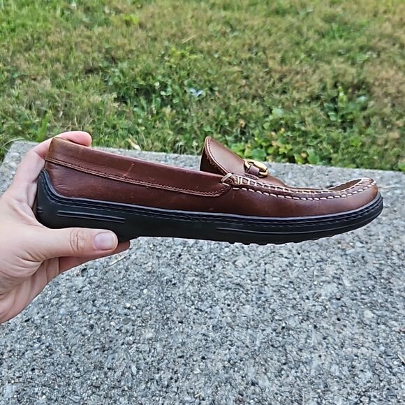 Gucci Brown Horsebit Loafers 0424B size 8 - Picture 10 of 16